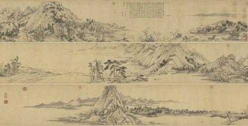 富春山居图日本,中日文化交流的瑰宝